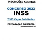Concurso do INSS 2022 esta com 7.575 vagas Solicitadas.